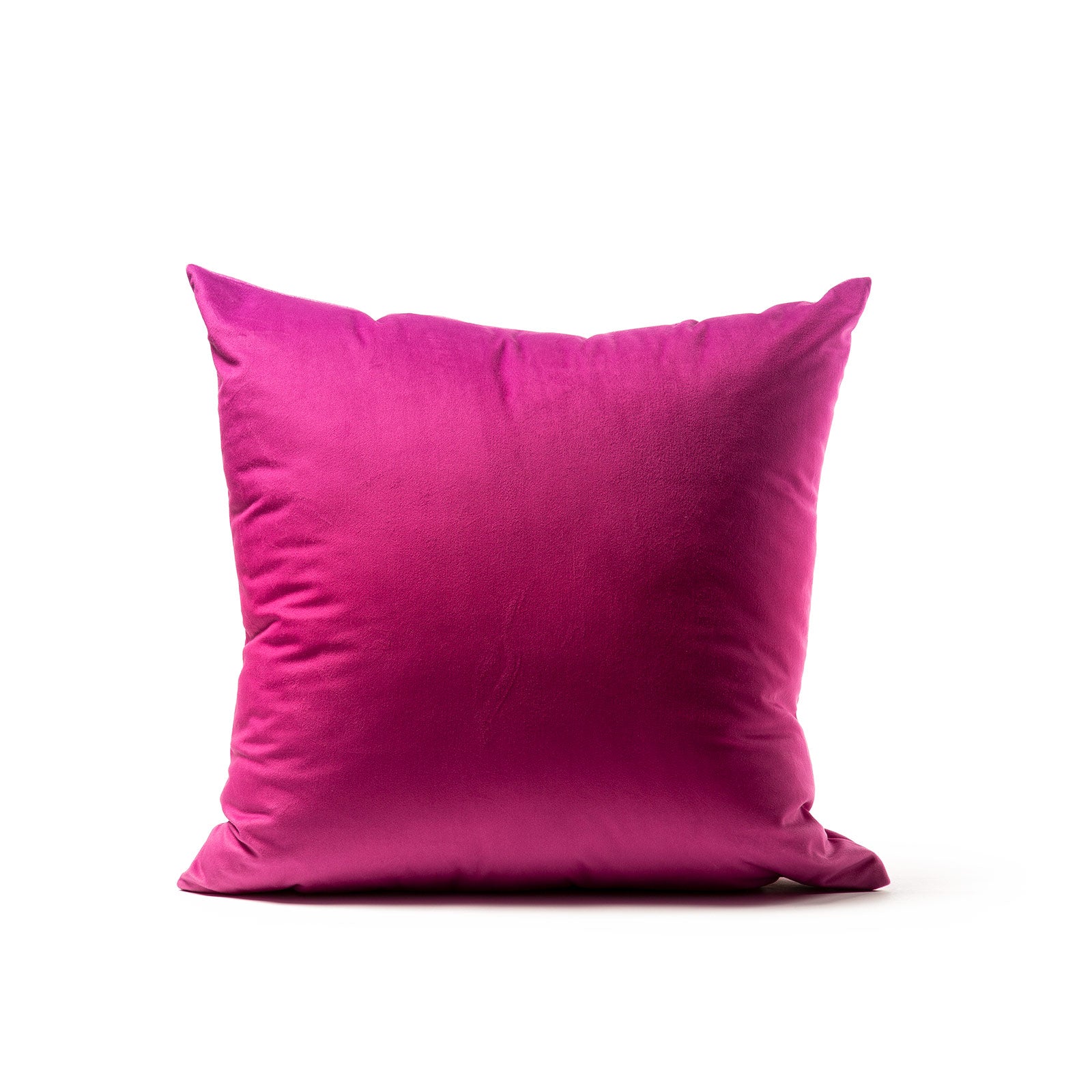 Cuscino-Cm-50X50-Fuxia-Fashion Velluto-BOHEMIAN-Caleffi-Velluto-Fibra-anallergica