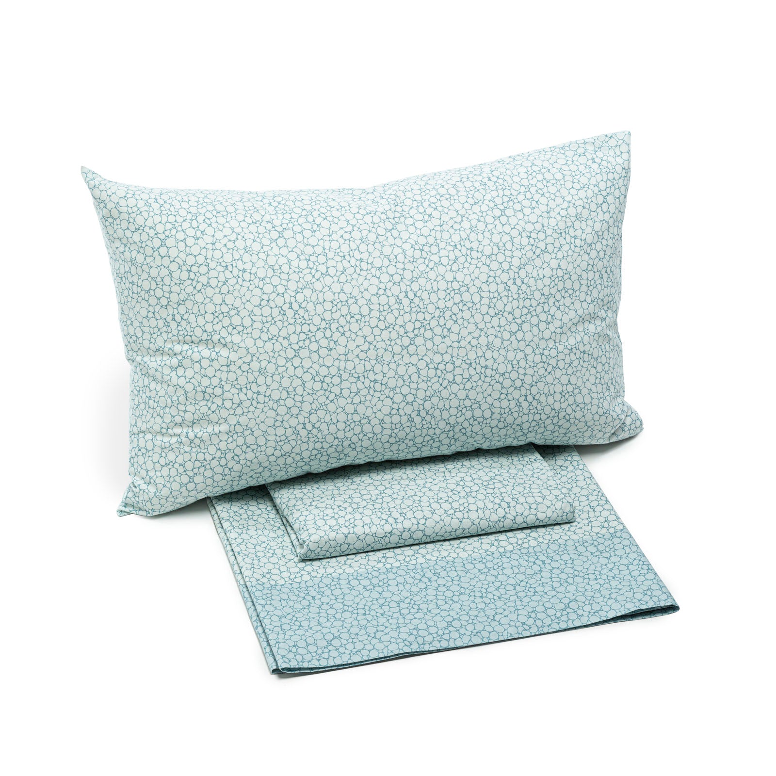 Completo-lenzuola-Matrimoniale-Anice-Key-Geometrico-Caleffi-Cotone-Senza-imbottitura